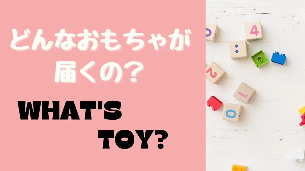 どんなおもちゃが届くの？